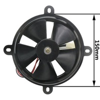 Radiateur de refroidissement électrique pour ATV, Quad, Moto tout-terrain, Buggy 150cc 200cc