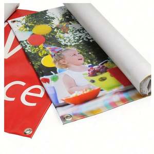 Bannière publicitaire personnalisée, impression haute résistance, logo de marque, 13oz 18oz, bannière en PVC flexible imperméable pour publicité extérieure - Product Image 4