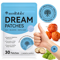 Acentiallabs – Lot de 30 Patchs Transdermiques Bien-être pour le Sommeil – Soutien Calme et Relaxation – Patchs Rêveurs pour un Sommeil Amélioré