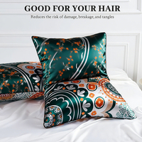 Housses de coussin en soie lavables, écologiques, modernes et personnalisées, vente en gros d'usine, très demandées, pour usage hôtelier et décoration intérieure