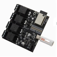 Carte relais IoT T- Esp32 à quatre voies, module d'interrupteur d'alimentation à 5 V pour le développement