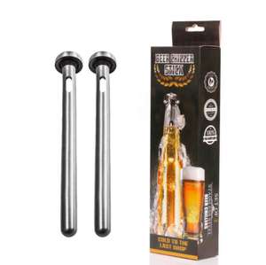 Vente chaude refroidissement bière Chill Stick acier inoxydable bière refroidisseur refroidisseur bâton bouteille tige - Product Image 1