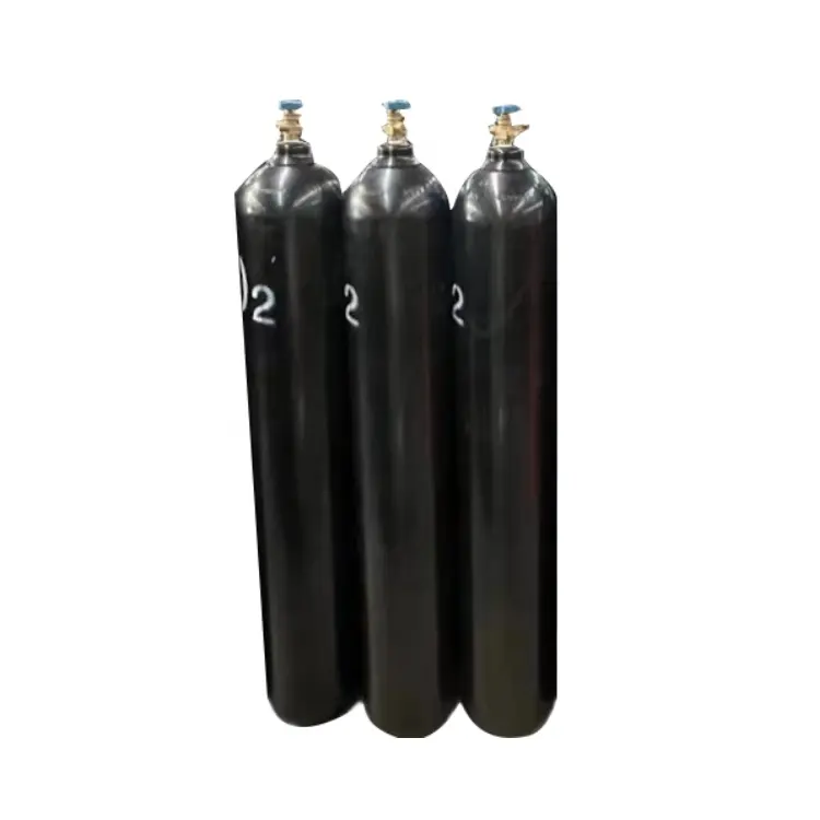Steel Stainless Cylinders Medical Grade Purity 5N 99.999 Cylinder O2 Oxygen