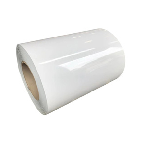 Bobina de acero galvanizado prerecubierto Ppgi White Label 9016 Bobina de acero PPGL de 0,4mm Placa PPGI recubierta de color certificada JIS/<span class=keywords><strong>ASCI</strong></span> - Product Image 4