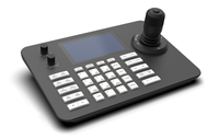 Controlador de Teclado PTZ IP PoE de 5 Pulgadas con Decodificación de Color, Joystick 4D, RS485, RS232 para Control de Cámaras PTZ AHD de Seguridad en Red CCTV