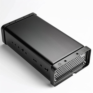 Chasis de caja electrónica de chapa metálica perforada para dispositivo de fuente de alimentación, servicio personalizado OEM ODM, fabricante de fábrica - Product Image 5