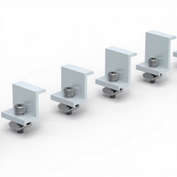 Supports solaires CHIKO à fixation murale pour clôture en métal, résistants aux vents jusqu'à 60 m/s et aux charges de neige de 1,4 kN/m