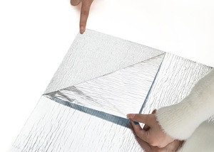 Carta da Parati Moderna Retrò 3D Stereoscopica Autoadesiva Non Tessuta con Motivi Floreali Pastorali, Carta da Parati Adesiva e Rimovibile - Product Image 4