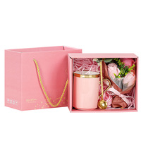 Coffret Cadeau Luxe Léger Style Européen Transfrontalier Tasse en Céramique Souvenir Nordique pour Mariage Anniversaire et Nouveauté Maison