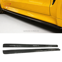 Kit de Carrocería Lateral Estilo 3D con Acabado Pulido de Fibra de Carbono para BMW Serie M X5M/X6M F85/F86