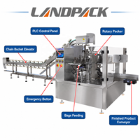 Machine d'emballage Doypack pour viande séchée de bœuf, biltong aux grains de café, nourriture pour chiens, bonbons Rainbow Sour Belts, fruits lyophilisés en sachet