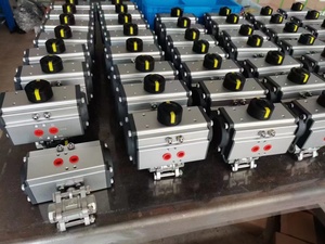 Tùy chỉnh 3PC thép không gỉ bóng van 4-20mA solenoid cắt nhanh thiết bị truyền động khí nén điều chỉnh kiểm soát SS304 OEM <span class=keywords><strong>ISO9001</strong></span> CE - Product Image 6
