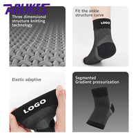 Aolikes #7135 Sports protection de la cheville compression élastique manchon de cheville sport cyclisme danse respirant protection de la cheville