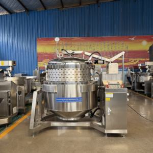 Großer Automatischer Kommerzieller Dampf-Elektro-Gas Fleisch-Knochen-Suppen-Kochkessel Industrieller Schnellkochtopf - Product Image 1