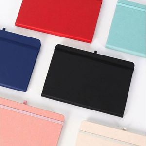 Cuaderno A5 de Cuero PU Personalizado con Logotipo Impreso, Correa Elástica y Encuadernación, para Negocios - Product Image 2