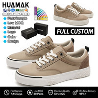 Faible MOQ, Fabricant de Chaussures Personnalisées Vintage à Coupe Basse, ODM OEM, Marque Privée, Mode Streetwear, Baskets Unisexe en Toile Entièrement Personnalisables