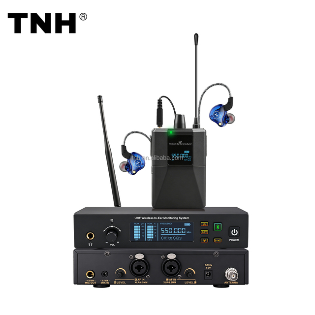 TNH GR-103 New Model Professional Stage Performance Wireless Iem In-ear Monitor System in Ear Monitor System for Band Member