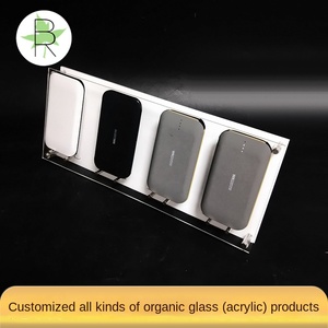 Présentoir mobile en acrylique moderne et écologique de 3mm pour les grands magasins. - Product Image 4