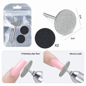 Fraise en carbure pour manucure, embouts de ponceuse à <span class=keywords><strong>ongles</strong></span> électrique, embouts de meulage bleus, fraises, outils et accessoires pour nail art - Product Image 6