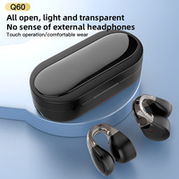 TWS Cross-Border Q60 True Wireless Baru untuk Earphone In-Ear 5.4 + EDR Kontrol Sentuh IPX4 Tahan Air Peredam Kebisingan Suara