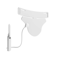 Masque de cou en silicone LED le plus vendu, lumière multiple, utilisation à domicile, soin de la peau, éclaircissement de la peau