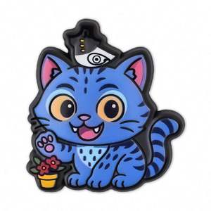 Nouvelles décorations de chaussures de <span class=keywords><strong>plage</strong></span> en PVC souple, design 2025, avec logo élégant, accessoires de marque - Product Image 5