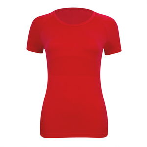 Women's Slim Sports T-Shirt Short Sleeve Crew Neck Fitness Top for Running Yoga Breathable Quick Dry Spandex/Polyester Front - Product Image 2