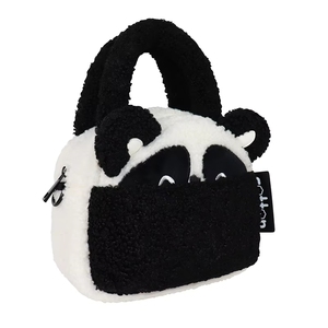 Sac à bandoulière pour femmes en peluche kawaii, petit sac en forme de panda, léger - Product Image 4