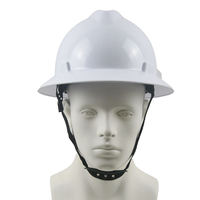 Casco de Seguridad ANSI Z89.1 Tipo I Clase C V de HDPE para Trabajos de Construcción, Unisex, con Perilla Giratoria de Fibra de Carbono Negra
