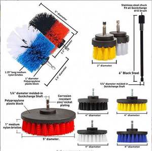 Rill Brush Scrub Pads 38 piezas Power Scrubber <span class=keywords><strong>Kit</strong></span> L Purpose Cleaner Scrubbing Taladro inalámbrico Limpieza <span class=keywords><strong>Piscina</strong></span> Azulejo - Product Image 2