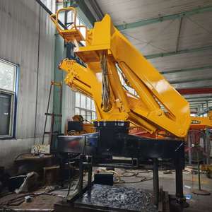 Dump Truck With Hydraulic Articulated Boom Arm 360 Degrees Slewing Loader <strong>Lorry</strong> <strong>Crane</strong> 3 Ton Hot Sale Trcck <strong>Crane</strong> - Product Image 2