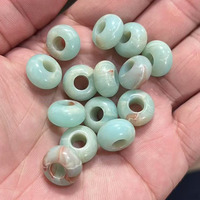 Perles acryliques à grand trou de 14 mm, perles en vrac pour la fabrication de boutons, bracelets, colliers et accessoires de bijouterie DIY
