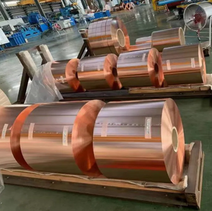 Tube de réfrigération en cuivre en spirale Pancake, surface brillante, conforme à la norme ASTM B280, cuivre C1100 T2, bande de cuivre de 0,1*300 mm d'épaisseur - Product Image 3