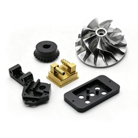 Pièces métalliques CNC de précision sur mesure non standard 3/4/5 axes en aluminium et acier inoxydable usinées par tournage-fraisage composite
