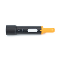 Lampe torche rechargeable de type C, abat-jour remplaçable, lumière latérale, lanterne de camping avec crochet LED, lampe de poche haute puissance