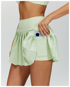 Atletische hardloopshorts voor dames Golfjurk met shorts Zwarte tennisrokken Geplooide rok voor dames Faldas De Mujer - Product Image 6