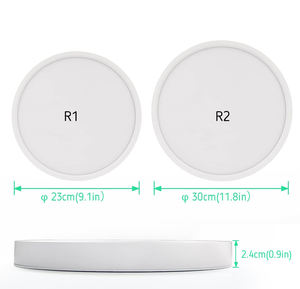 12W 18W Ultra sottile Radar sensore di movimento LED <span class=keywords><strong>luminari</strong></span> del soffitto per l'uso nei corridoi scale del complesso di appartamenti - Product Image 5