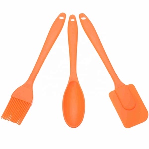 Silikon Spatel Kuchen Sahne Butter Pinsel Löffel Utensil Set 3 Stück Kuchensc haber Löffel Mixer Backen Gebäck Küche Kochen T.