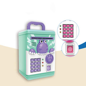 Alcancía de Juguete de Alta Calidad para Niños, Mini Alcancía con Contraseña, Mini Cajero Automático, Alcancía de Juguete, Alcancía de Perro Tragamonedas - Product Image 4