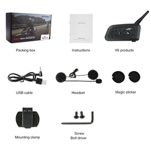 Personalizar <span class=keywords><strong>EJEAS</strong></span> <span class=keywords><strong>V6</strong></span> V4 FBI Full Duplex Entrenador de fútbol bidireccional Judger Arbitraje Earhook Auricular Árbitro de fútbol Auriculares - Product Image 4