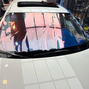 ฟิล์มติดกระจกรถยนต์ PET สีแดงเปลี่ยนสีได้ ทนทาน ป้องกันรอยขีดข่วน ป้องกันรังสียูวี - Product Image 4