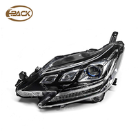 Nouveau phare complet I-PACK pour Reiz Mark X 2014 12V avec clignotant séquentiel DRL, montage Plug & Play, étanche
