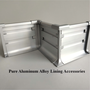 <span class=keywords><strong>Perfil</strong></span> de Aluminio Anodizado para Rodapiés en Obras de Construcción de Hoteles y Oficinas de Alta Gama - Product Image 3