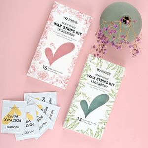 Waxkiss OEM ODM échantillon gratuit brésilien <span class=keywords><strong>sourcils</strong></span> corps dépilatoire prêt à l'emploi bandes de <span class=keywords><strong>cire</strong></span> pour l'épilation <span class=keywords><strong>cire</strong></span> d'épilation - Product Image 3