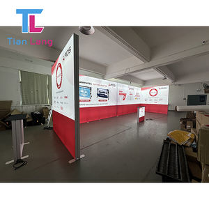 Stand d'exposition, stand de salon professionnel, stand d'exposition 10x10, boîte lumineuse LED, cadre en aluminium modulaire, portable - Product Image 3