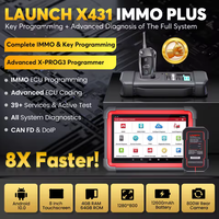 2026 LAUNCH X431 IMMO PLUS Professional Car Key Programmer Scan Diagnostic Tool with X-PROG3 Full System Auto ECU Coding Machine