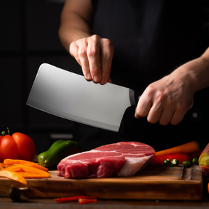 Coltello da cucina Lacor 20 cm in acciaio inossidabile ad alto tenore di carbonio per tritare carne e verdure - Product Image 3