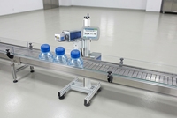 Codeur laser CO2 volant 35W 40W 60W à haute efficacité, imprimante automatique pour emballages de bouteilles PET et cartons, certifié CE, directement du fabricant