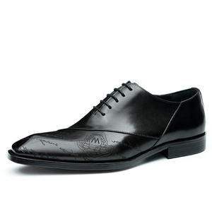 Nueva Llegada Primavera 2026 Zapatos Oxford de Cuero Genuino para Hombre, Parte Superior de Malla Transpirable, Suela Gruesa, Estilo Formal de Negocios - Product Image 1