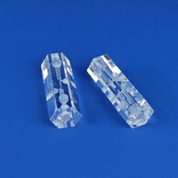 Tube en verre de quartz fondu pur à 99,99 %, transparent, sur mesure, avec trou en spirale, pour soudage, découpe et haute température